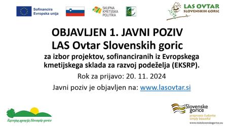 1. javni poziv LAS Ovtar - EKSRP